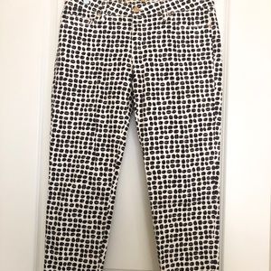 Kate Spade Broome Street Jeans Coffee Bean Print